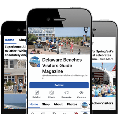delaware beaches visitors guide facebook page