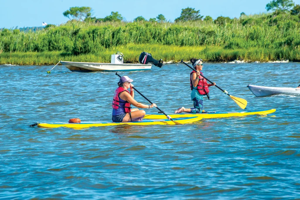 stand up paddleboarding