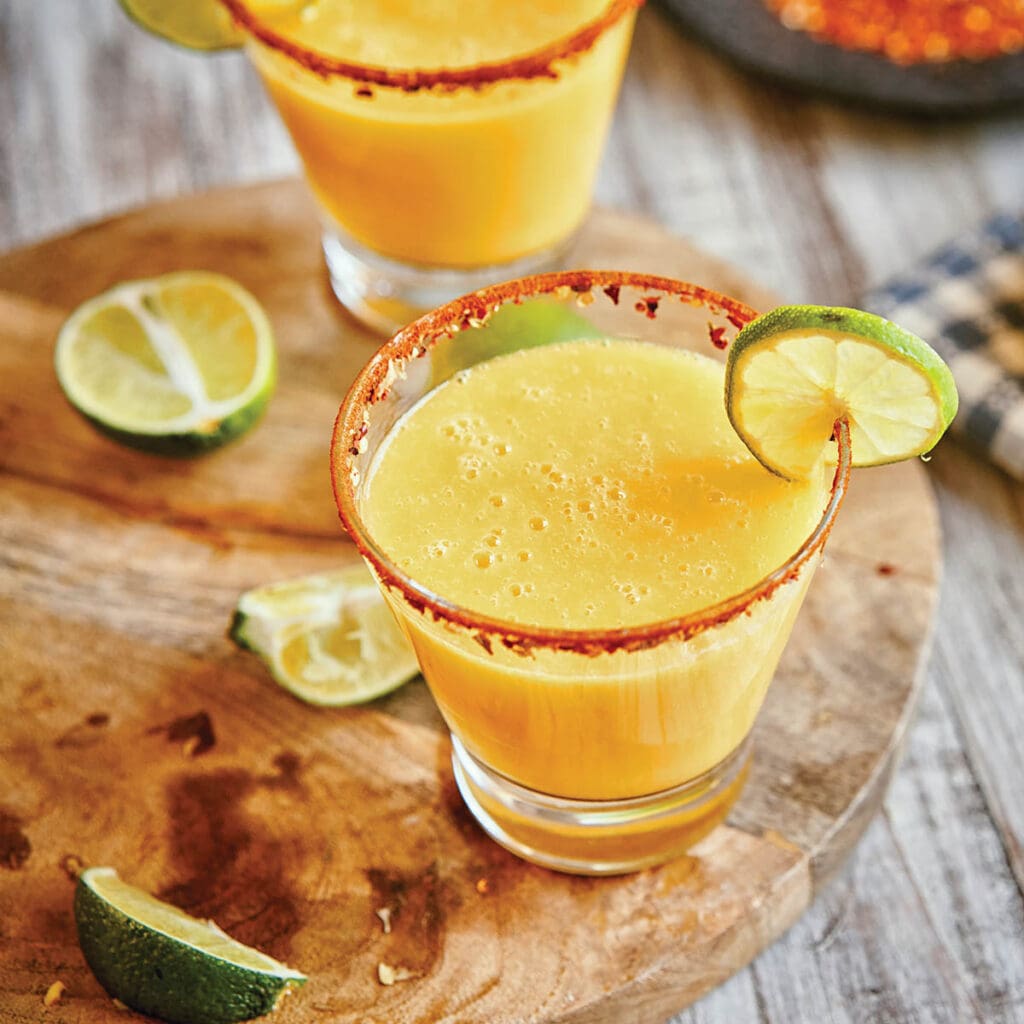 Chili Lime Mango Margaritas