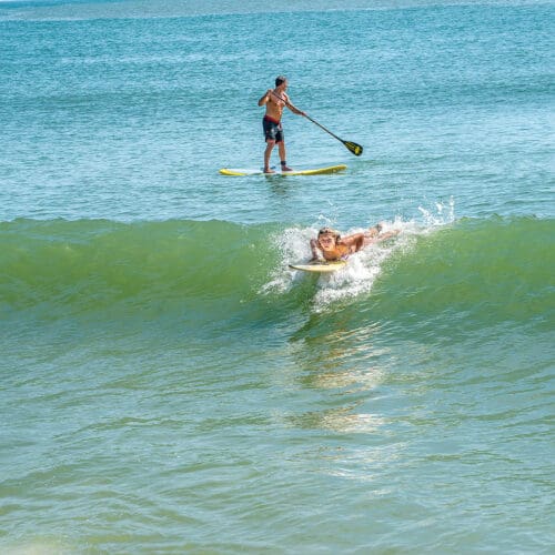 Surfing in the Delaware Beaches