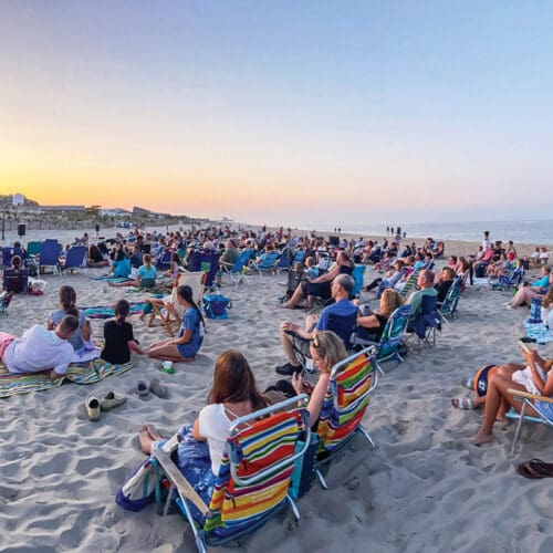 MOVIES ON THE BEACH. Photo Courtesy of Beach-Fun.com